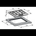 Варочная поверхность WEISSGAUFF HGG 640 WG Nano Glass Варочная поверхность WEISSGAUFF HGG 640 WG Nano Glass