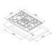 Поверхность KORTING hg 7105 ctrn Поверхность KORTING hg 7105 ctrn