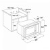 Микроволновая печь TEKA MWE 207 FI WHITE (40581130) Микроволновая печь TEKA MWE 207 FI WHITE (40581130)