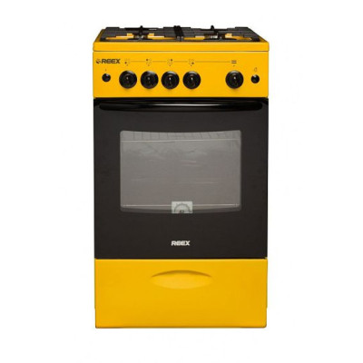 Газовая плита Reex CG-54997 eYe жёлтый