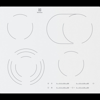 Стеклокерамическая панель Electrolux CKE 6450 WC Стеклокерамическая панель Electrolux CKE 6450 WC