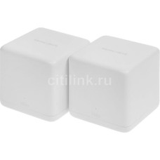 Бесшовный Mesh роутер MERCUSYS Halo H30G, Wi-Fi 5, AC1300, 2.4/5ГГц, 2 WAN/LAN, белый, 2 шт. в комплекте [halo h30g(2-pack)]