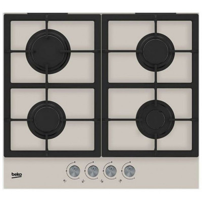 Встраиваемая газовая варочная панель Beko HILG 64225 SBG Встраиваемая газовая варочная панель Beko HILG 64225 SBG