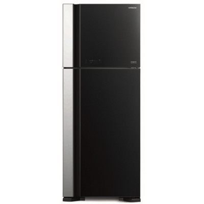 Холодильник HITACHI R-VG 542 PU7 GBK черное стекло Холодильник HITACHI R-VG 542 PU7 GBK черное стекло