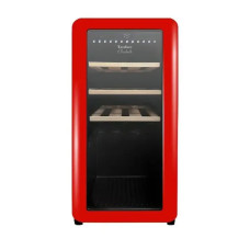 Винный шкаф TESLER CWC-188 RUBY RED LD Винный шкаф TESLER CWC-188 RUBY RED LD