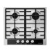 Газовая поверхность MAUNFELD mghs.64.72s_inox (нержавейка+черная вставка)