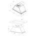 Вытяжка KONIGIN Falcon Black Glass 50 Вытяжка KONIGIN Falcon Black Glass 50