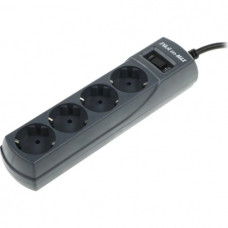 Сетевой фильтр Pilot m-MAX 3м (4 розетки) черный