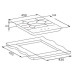 Варочная поверхность WEISSGAUFF HG 451 Wgh Варочная поверхность WEISSGAUFF HG 451 Wgh
