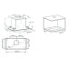Вытяжка KRONA Selina 600 Glass white S Вытяжка KRONA Selina 600 Glass white S
