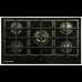 Газовая поверхность ELECTRONICSDELUXE GG51130245F TC-000 стекло черное Газовая поверхность ELECTRONICSDELUXE GG51130245F TC-000 стекло черное