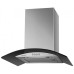 Вытяжка MAUNFELD ANCONA Plus 60 нержавейка/ чёрное стекло