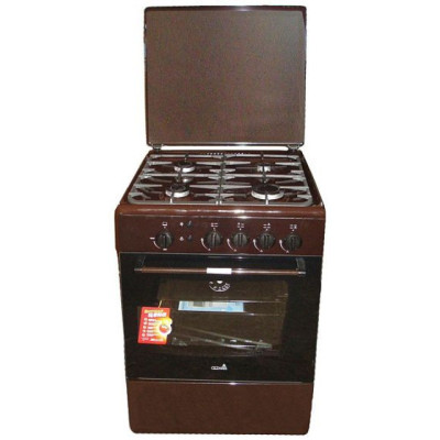Газовая плита Cezaris ПГ 3100-12 (Ч) коричневый