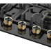 Варочная поверхность WEISSGAUFF HGG 644 BG Premium Brass Варочная поверхность WEISSGAUFF HGG 644 BG Premium Brass