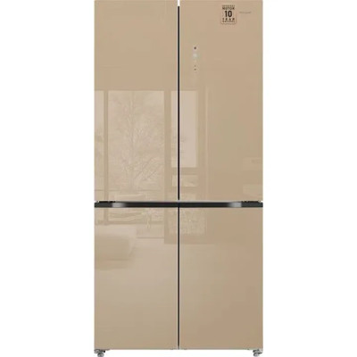 Холодильник WEISSGAUFF WCD 510 Built-in Inverter NoFrost Сhampagne Glass Холодильник WEISSGAUFF WCD 510 Built-in Inverter NoFrost Сhampagne Glass
