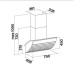 Вытяжка FALMEC Shark 75 White CSQN75.E0P2#ZZZF491F Вытяжка FALMEC Shark 75 White CSQN75.E0P2#ZZZF491F