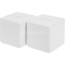 Бесшовный Mesh роутер MERCUSYS Halo H60X(2-pack), Wi-Fi 6, AX1500, 2.4/5ГГц, 2 LAN, 3 WAN/LAN, белый, 2 шт. в комплекте Бесшовный Mesh роутер MERCUSYS Halo H60X(2-pack), Wi-Fi 6, AX1500, 2.4/5ГГц, 2 LAN, 3 WAN/LAN, белый, 2 шт. в комплекте