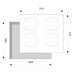 Индукционная панель LEX EVI 640 f bl Индукционная панель LEX EVI 640 f bl