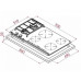 Варочная поверхность TEKA HYBRID JZC 96324 ABN BK (112570150) Варочная поверхность TEKA HYBRID JZC 96324 ABN BK (112570150)