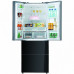 Холодильник TESLER RFD-360I BLACK GLASS Холодильник TESLER RFD-360I BLACK GLASS