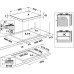 Варочная поверхность INDESIT ING 61T/WH Варочная поверхность INDESIT ING 61T/WH
