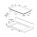 Варочная поверхность BERTAZZONI P604I2M28NV