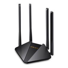 Wi-Fi роутер Mercusys MR30G, 802.11a/b/g/n/ac, 2.4 / 5 ГГц, до 1.17 Гбит/с, LAN 2x1 Гбит/с, WAN 1x1 Гбит/с, внешних антенн: 4x5 дБи (MR30G)