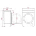 Стиральная машина LEX LWM10612 GRID MAGNA Стиральная машина LEX LWM10612 GRID MAGNA