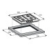 Варочная поверхность WEISSGAUFF HGG 641 BGh Nano Glass Варочная поверхность WEISSGAUFF HGG 641 BGh Nano Glass