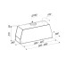 Вытяжка SIRIUS SM 923-L IX 85 Вытяжка SIRIUS SM 923-L IX 85