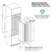 Винный шкаф PANDO PVMAVP 124-65CRR Винный шкаф PANDO PVMAVP 124-65CRR
