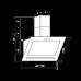 Вытяжка RAINFORD RCH-3937 White glass Вытяжка RAINFORD RCH-3937 White glass