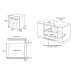 Духовой шкаф KORTING OKB 1680 GN MW Духовой шкаф KORTING OKB 1680 GN MW