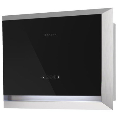 Каминная вытяжка FABER Twice Aries BK Glass/X A60 Каминная вытяжка FABER Twice Aries BK Glass/X A60